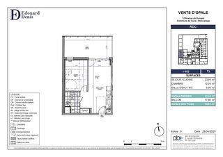  Appartement � vendre 2 pi�ces 41 m�