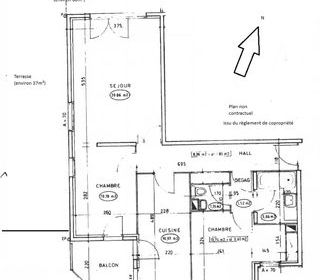  Appartement � vendre 3 pi�ces 67 m�