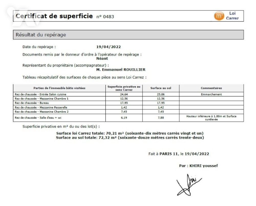 � vendre  Appartement Paris 11