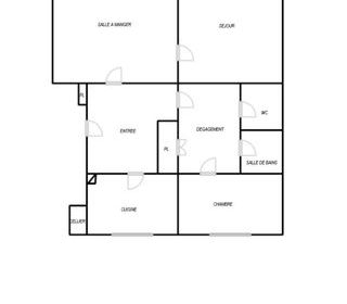  Appartement � vendre 3 pi�ces 63 m�