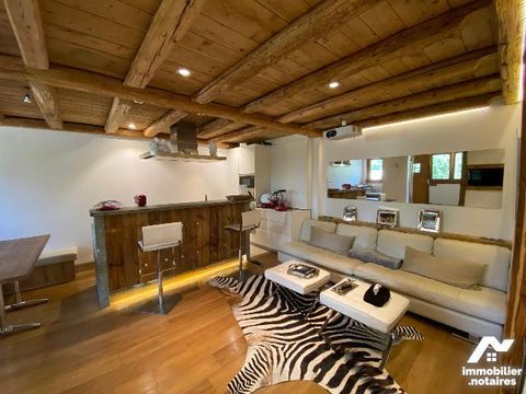 Appartement de 54 m² situé aux pieds des pistes de ski composé de 2 chambres et 2 salles d'eau. 630000 Megève (74120)