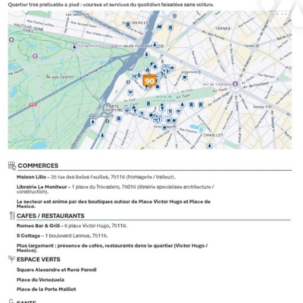 � vendre  Appartement Paris 16