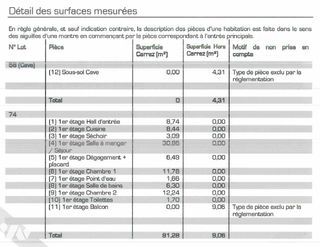  Appartement � vendre 4 pi�ces 91 m�