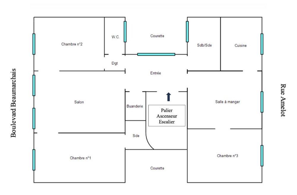 � vendre  Appartement Paris 11