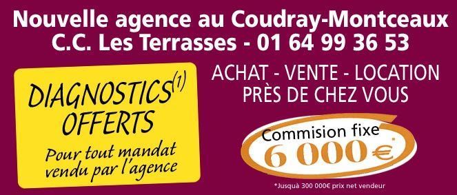 Agence  AGP IMMOBILIER COUDRAY MONTCEAUX le Coudray Montceau