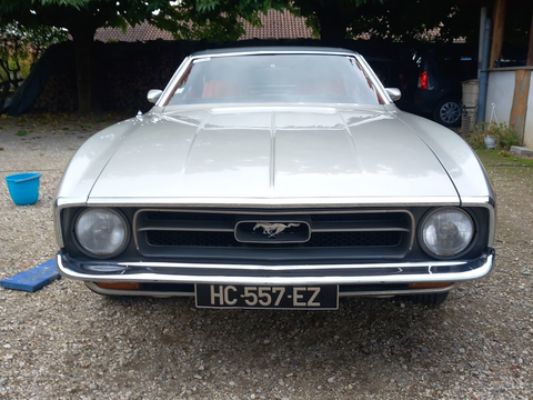 Ford Mustang Fastback V8 5.0 421 Black Shadow Edition A 1972 occasion Saint-Chef 38890