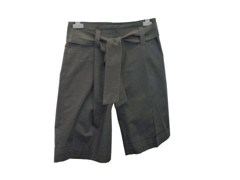 Bermuda/ Short 100% Coton Kaki- Taille 36- Les Petites  50 Paris 15 (75)