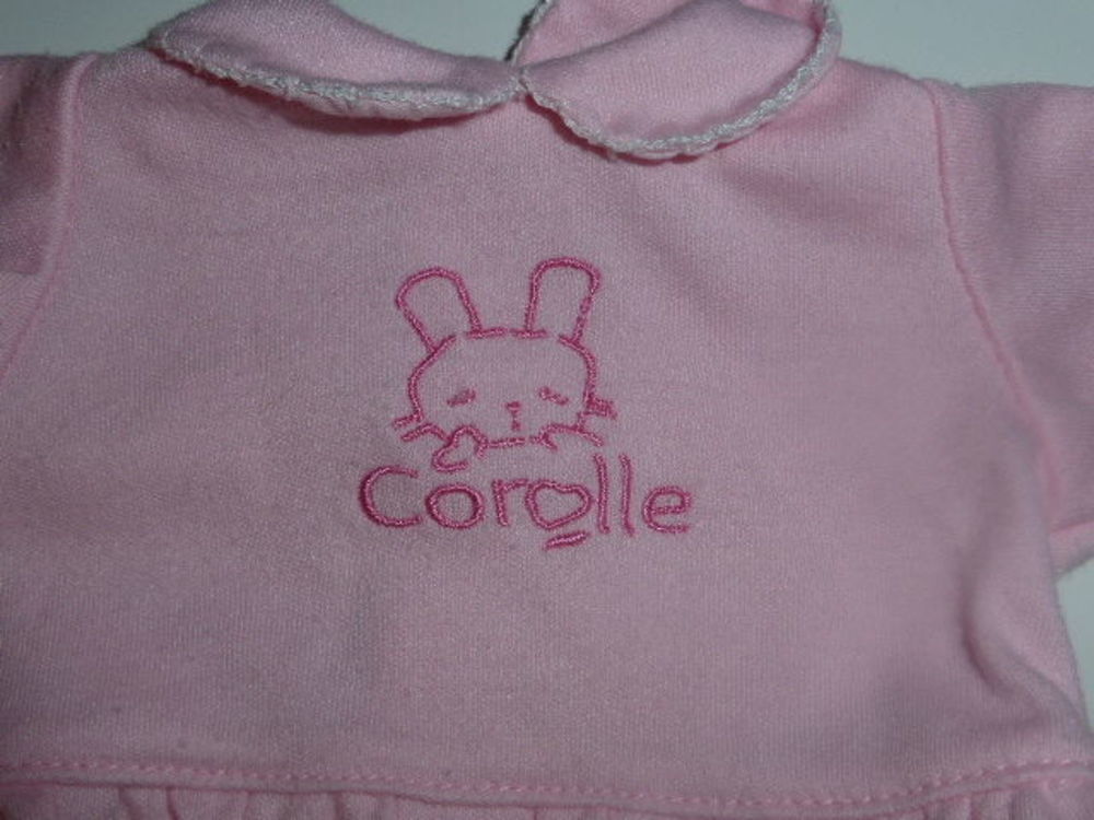 Corolle ensemble rose deux pi&egrave;ces lapin pour poup&eacute;e de 30 cm Jeux / jouets