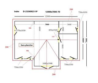  Chalet � vendre 2 pi�ces 75 m�