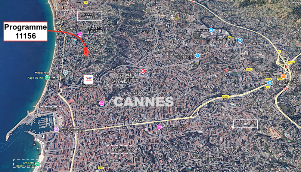 Appartements neufs   Cannes (06400)
