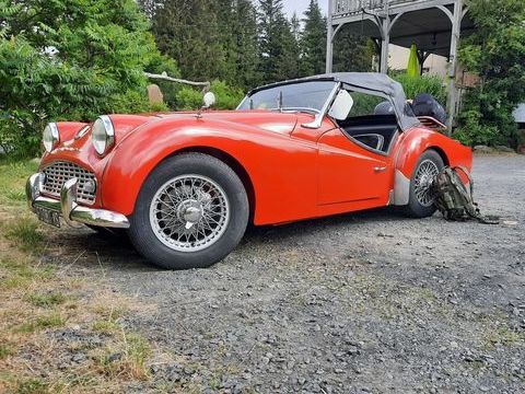 Triumph Divers TR 3A 1959 occasion Ch&acirc;telguyon 63140