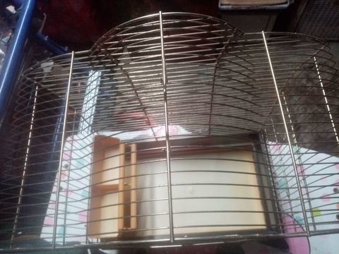 Cage d&ocirc;me oiseau dor&eacute; 25 66000 Perpignan