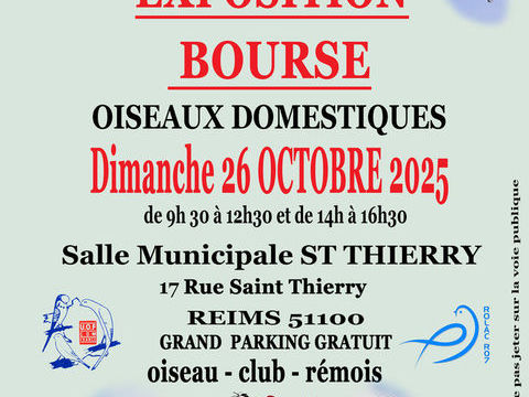 Bourse aux oiseaux Reims 2 51100 Reims
