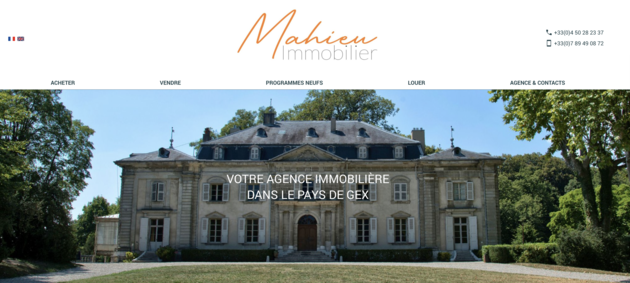 MAHIEU IMMOBILIER, agence immobilire 01
