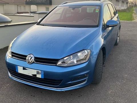 Volkswagen Golf SW 2.0 TDI 150 BlueMotion Technology Carat 2014 occasion Bonne 74380
