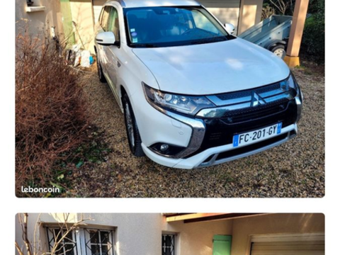 Mitsubishi Outlander 2.4l PHEV Twin Motor 4WD Intense 2018 occasion Saint-Cyr-au-Mont-d'Or 69450