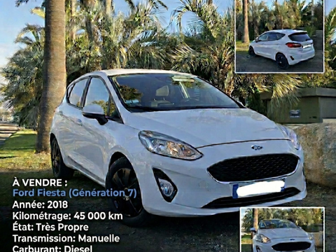 Ford Fiesta 1.5 TDCi 85 ch S&S BVM6 Trend Business Nav 0 occasion Rutali 