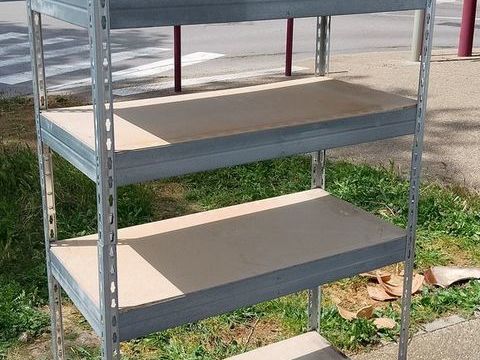 etagere  metal bois P40 L90 H176cm 40 Saint-Jean-de-Fos (34)