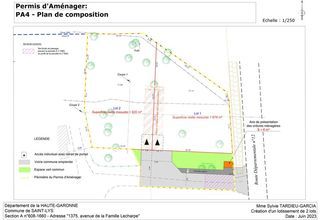  Terrain � vendre 820 m�