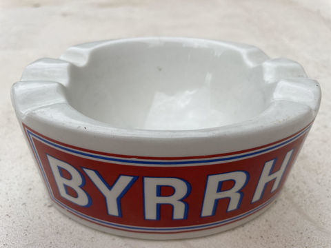 Cendrier BYRRH Ovale faïence St Amand Hamage Orchies années 85 Vigneux-sur-Seine (91)