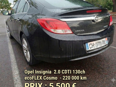 Opel insignia 2.0 CDTI - 130 FAP Cosmo