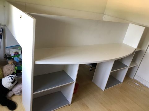 Lit bureau cabane enfant 150 Avranches (50)