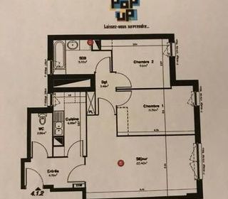  Appartement � vendre 3 pi�ces 67 m�