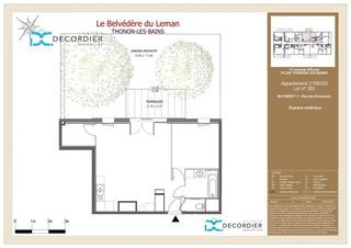  Appartement � vendre 2 pi�ces 56 m�