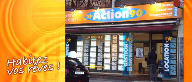 ACTION 90 IMMOBILIER, agence immobilire 90