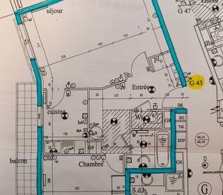  Appartement � vendre 2 pi�ces 50 m�