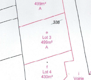  Terrain � vendre 2000 m�