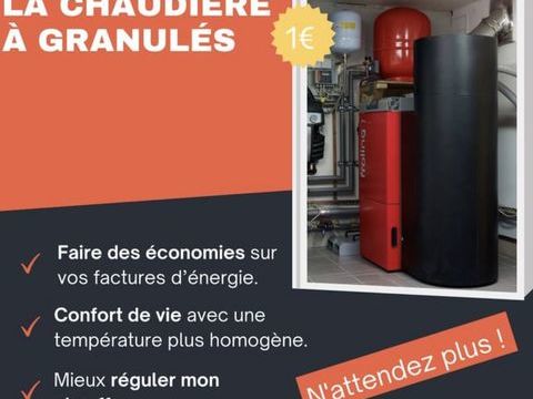 Chaudire biomasse pour 1 symbolique 1 Jolivet (54)