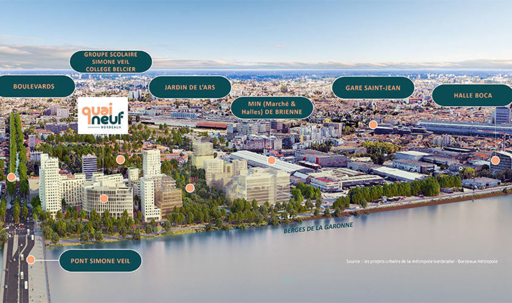 Appartements neufs   Bordeaux (33800)