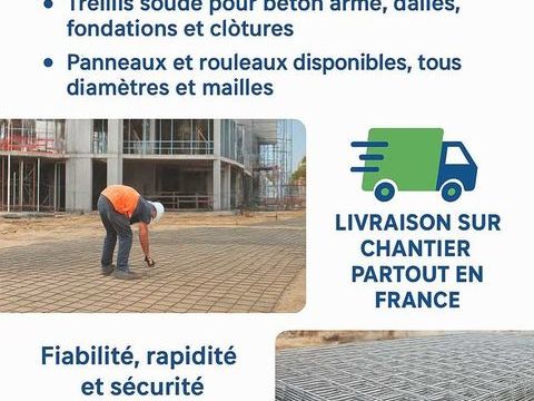 LIVRAISON TRIELLIS  SOUDE 40 68500 Guebwiller