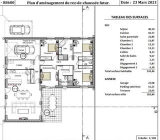  Maison � vendre 5 pi�ces 143 m�