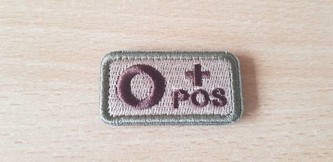 écusson brodé
groupe sanguin O+ positif
5x2,5 cm
4 Carnon Plage (34)