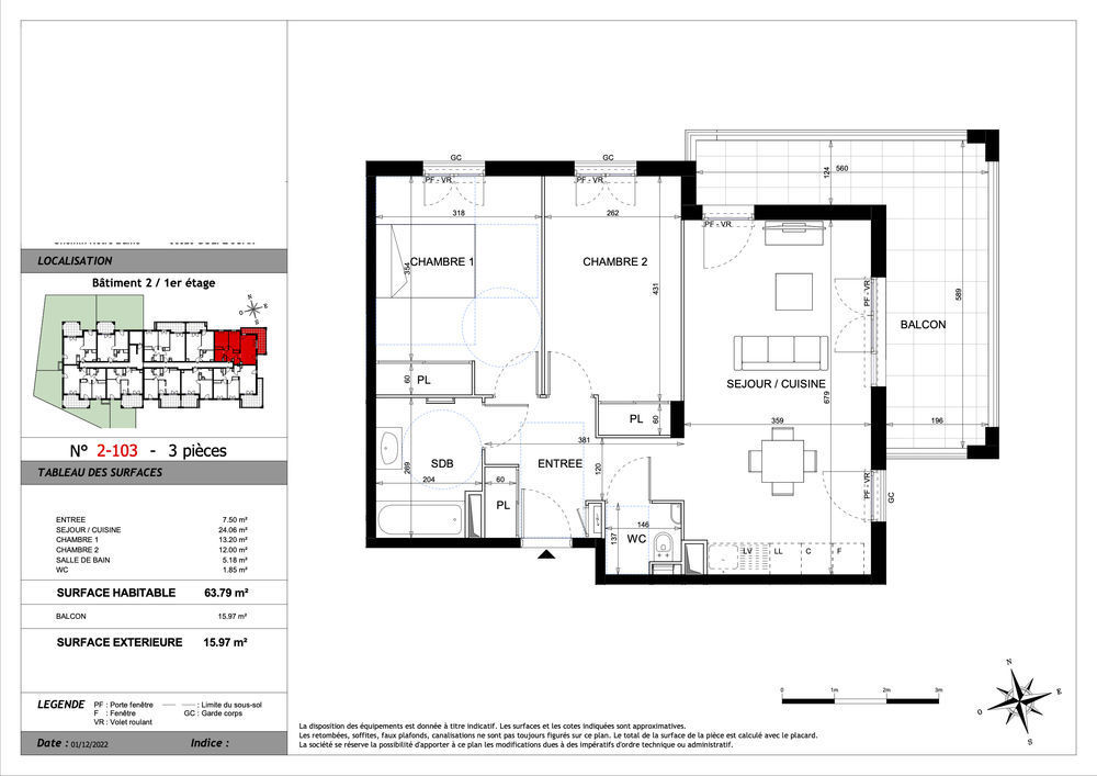 Appartements neufs   Vallauris (06220)