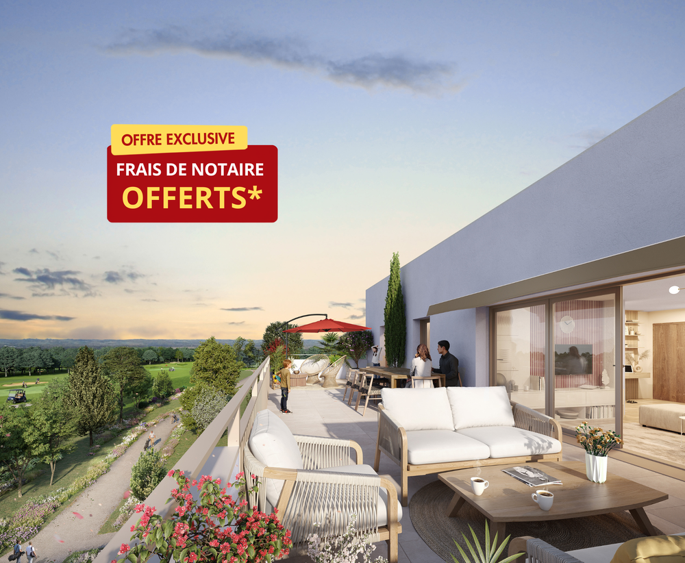VOTRE RESIDENCE AU PIED DU GOLF !!OFFRE EXCLUSIVE : FRAI....