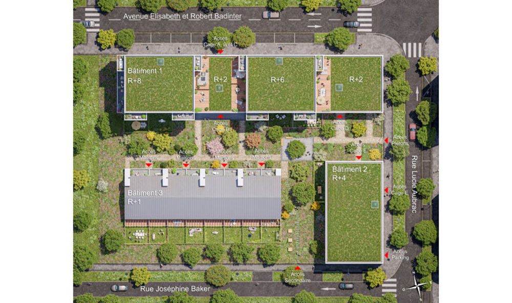 Appartements neufs et Maisons neuves   vry (91000)