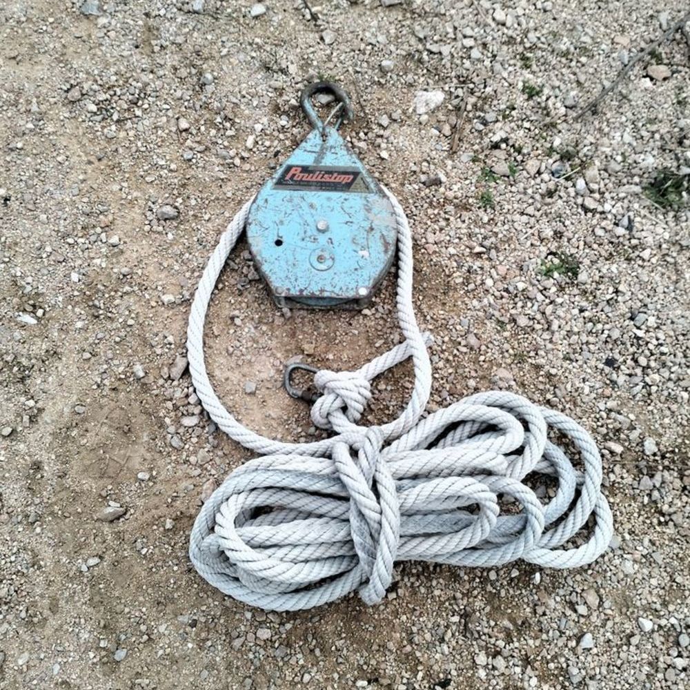 poulie stop corde echafaudage macon Bricolage