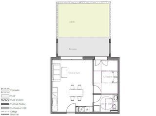  Appartement � vendre 2 pi�ces 44 m�