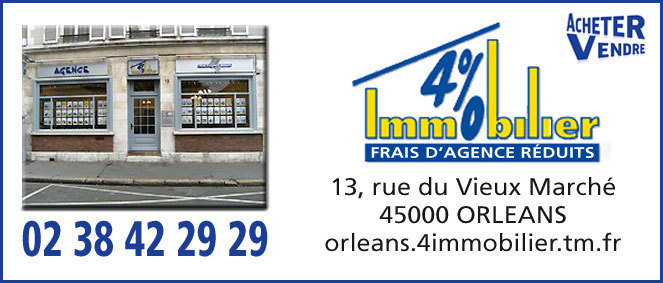 Agence 4% IMMOBILIER ORLEANS