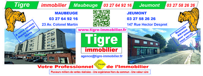 Agence TIGRE IMMOBILIER MAUBEUGE Maubeuge