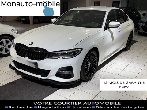 BMW S&eacute;rie 3 318d 150 ch BVA8 M Sport 2020 occasion Lyon 69006