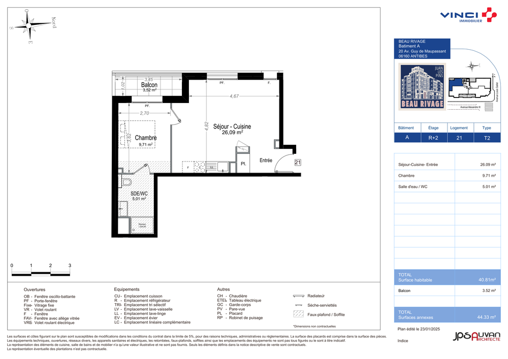Appartements neufs   Antibes (06600)