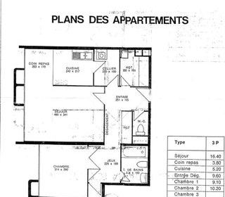  Appartement � vendre 3/4 pi�ces 68 m�