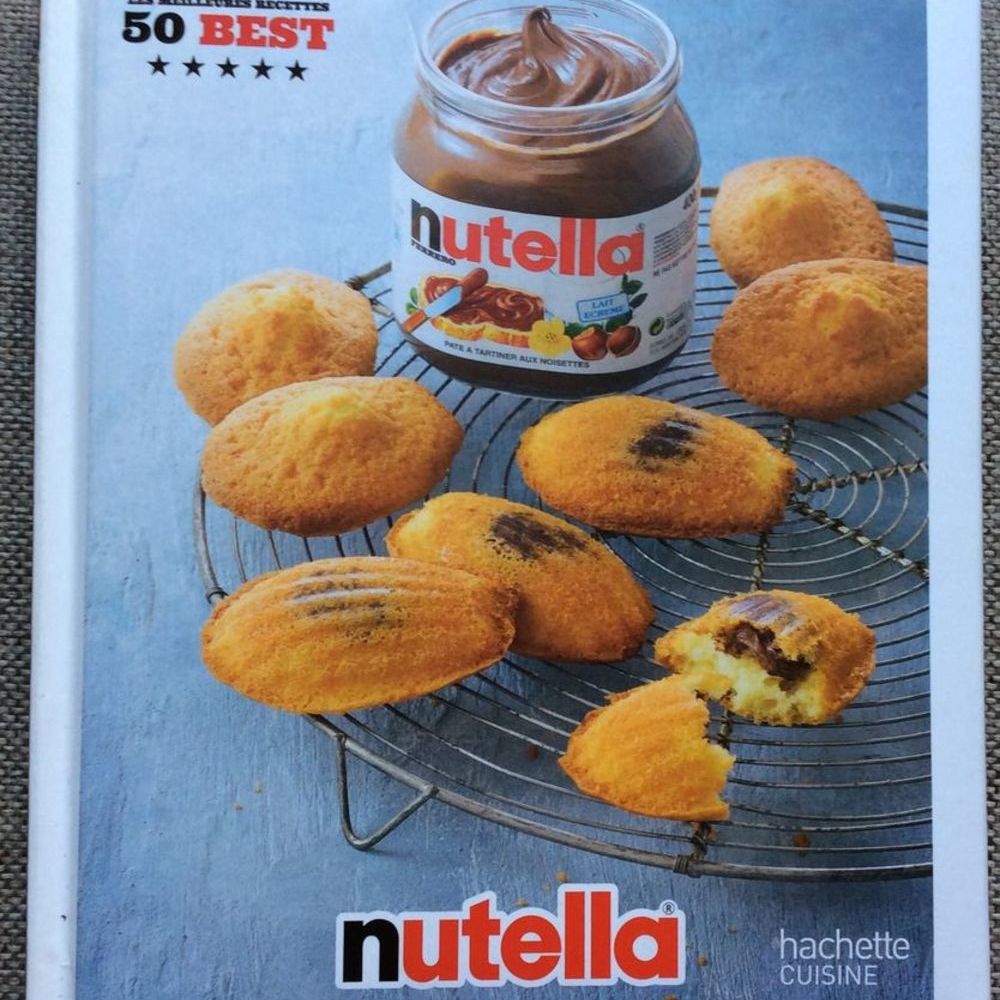 Livre de recettes Nutella - 50 best (Hachette) Livres et BD