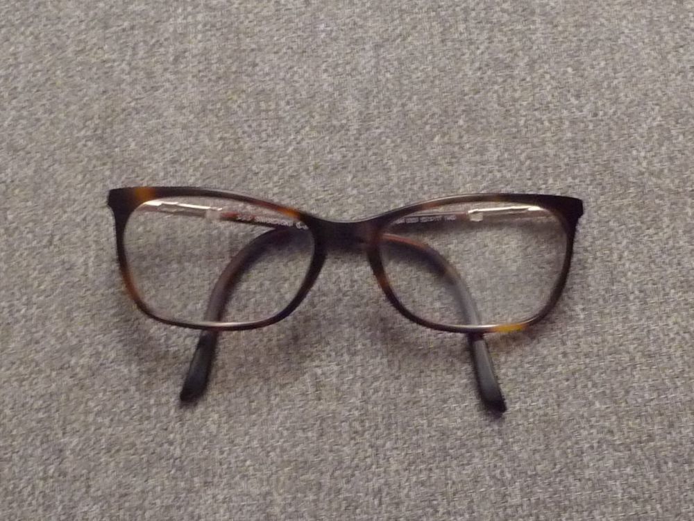 Monture/ Lunette de Vue Rectangle Plastique Marron Swarovski Bijoux et montres