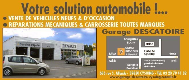 sarl garage descatoire, concessionnaire 59