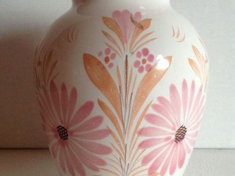 VASE ANCIEN EN FAIENCE FAIT MAIN SIGNÉ HENRIOT QUIMPER Envoi 33 Trégunc (29)